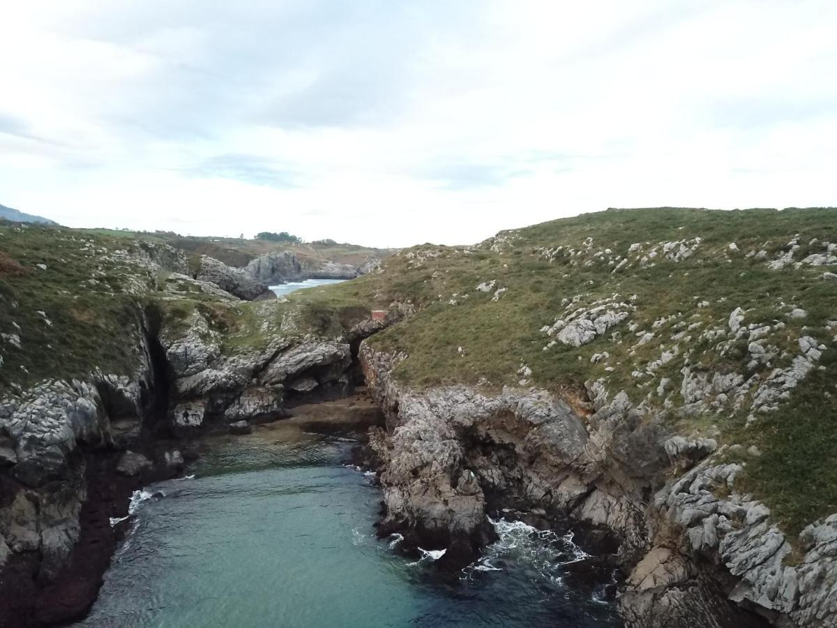 Вилла La Casa Roja Asturias Онтория Экстерьер фото